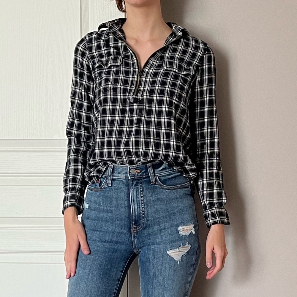 Bass cozy black flannel